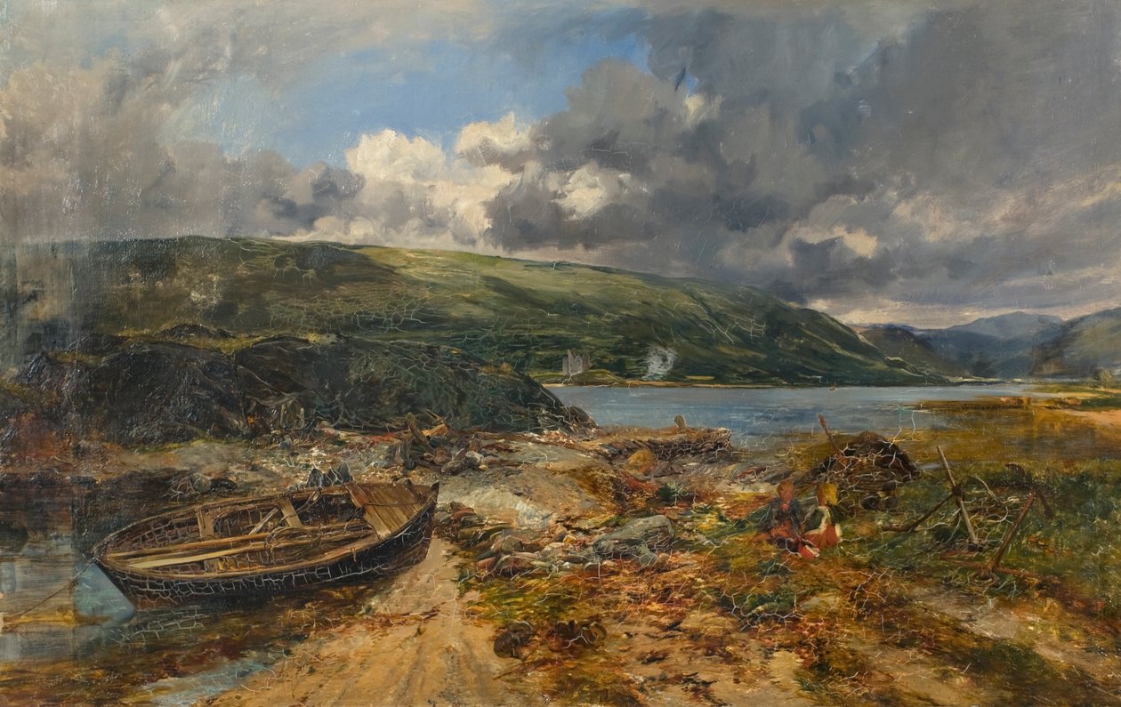 Pobřežní scéna od Alexander Jnr. Fraser