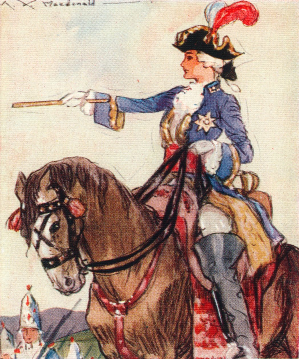Kateřina Veliká 1729-1796, ruská císařovna, 1937 od Alexander K. MacDonald