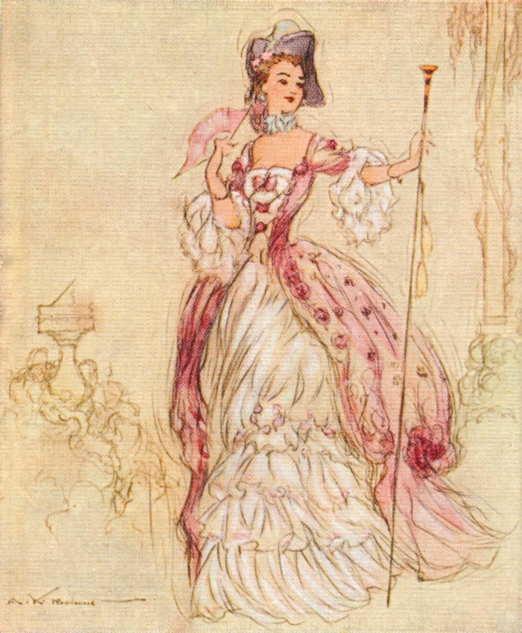 Madame de Pompadour, 1721-1764, 1937 od Alexander K. MacDonald