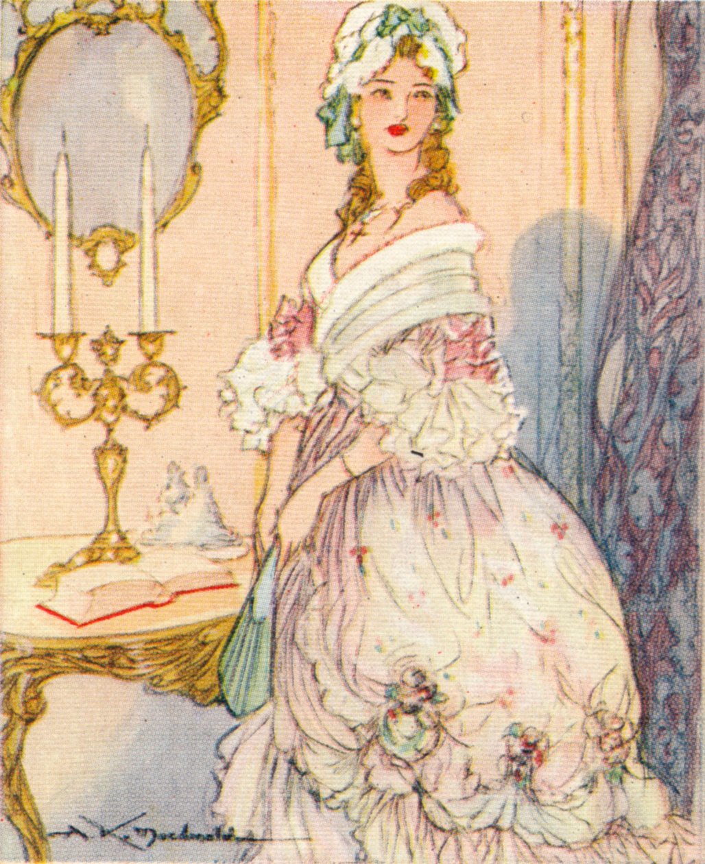 Marie Antoinetta 1755-1793, královna Francie, 1937 od Alexander K. MacDonald