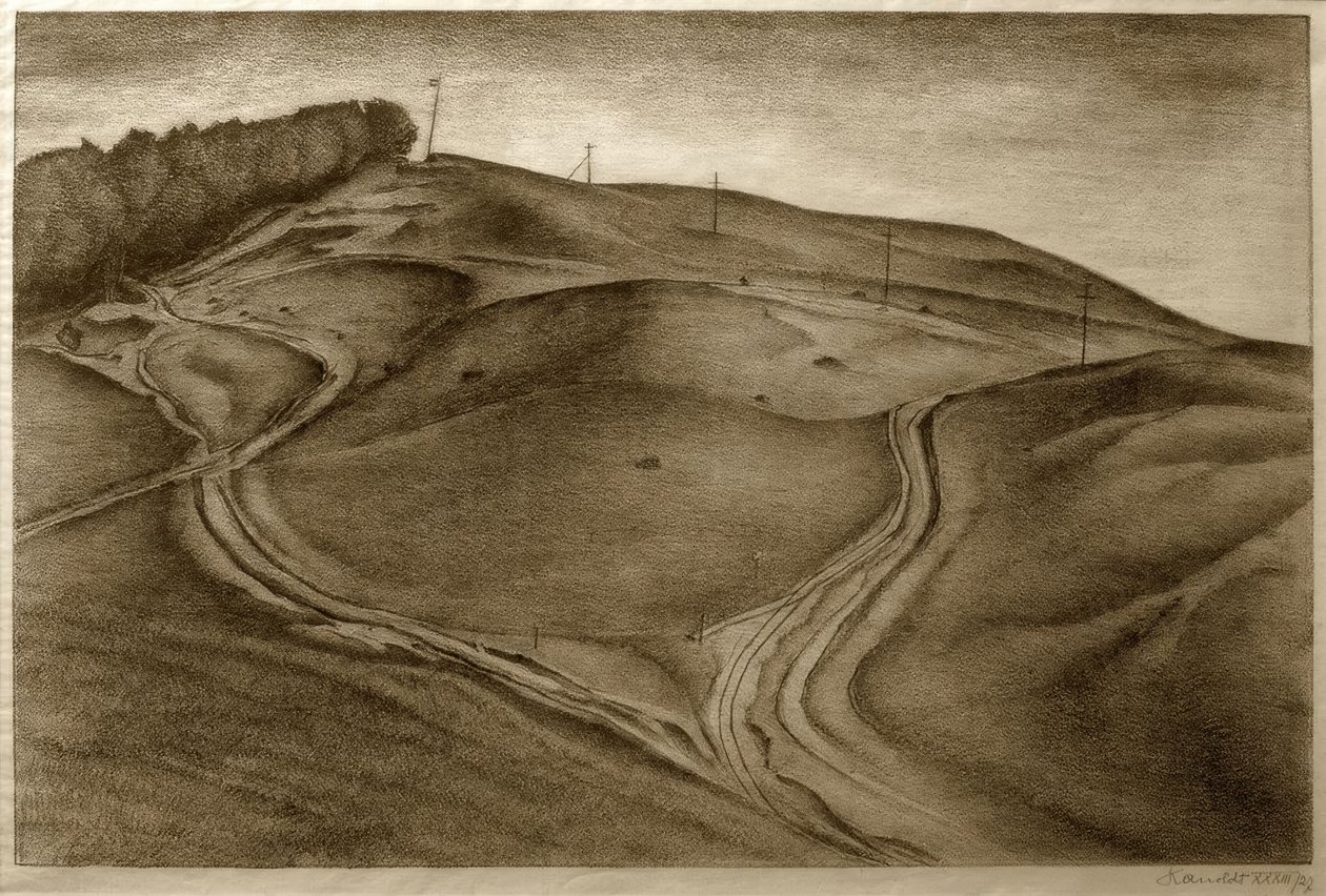 Hiddensee IV od Alexander Kanoldt