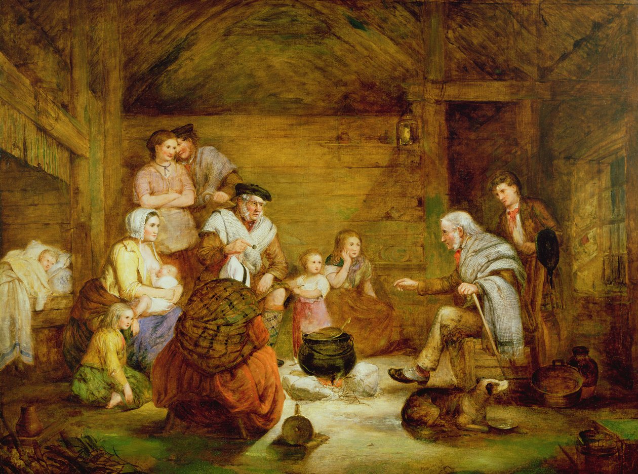 V Crofterově domě, 1868 od Alexander Leggett