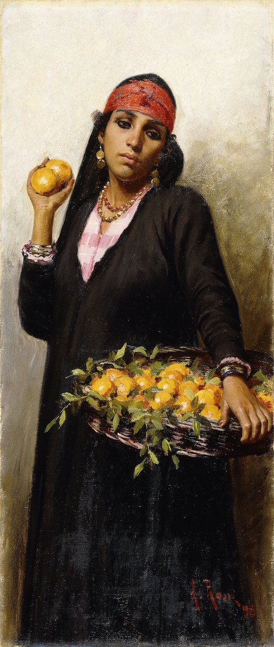 Oranžový prodejce, 1898 od Alexander M. Rossi