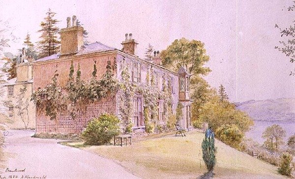 Brantwood, Cumbria, domov Johna Ruskina od Alexander Macdonald