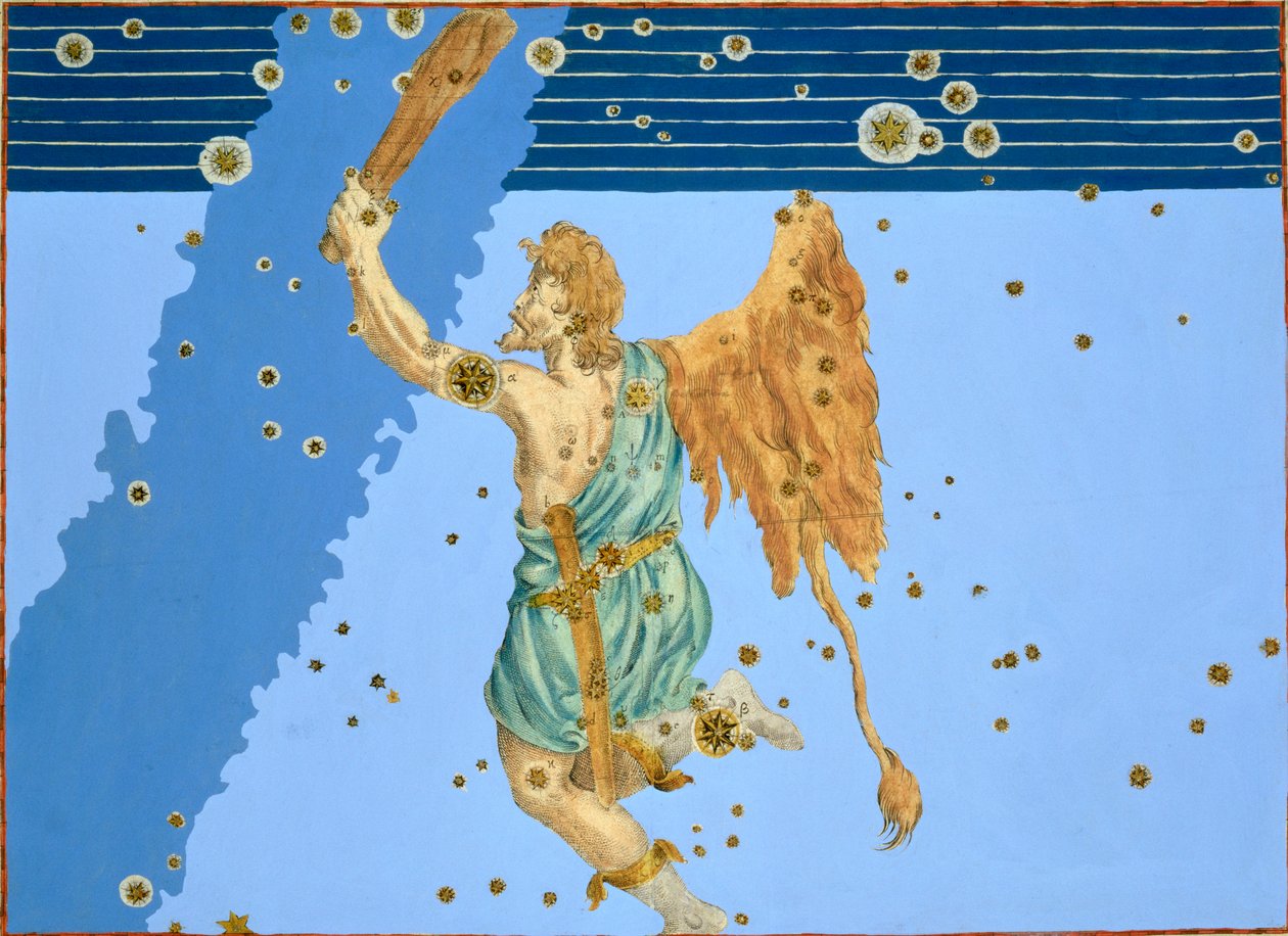 Souhvězdí Orion, 1603 od Alexander Mair