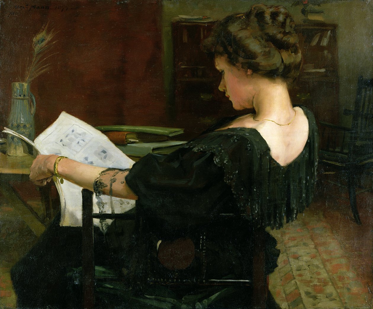 Portrét Helen Gow od Alexander Mann