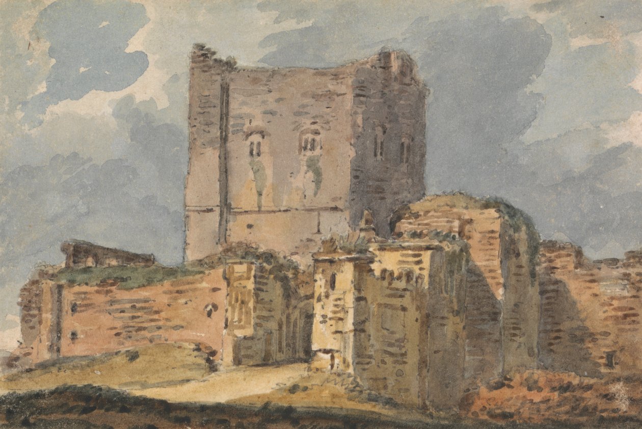 Hrad Portchester od Alexander Monro