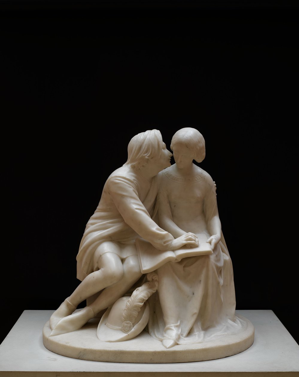 Paolo a Francesca, 1852 od Alexander Munro