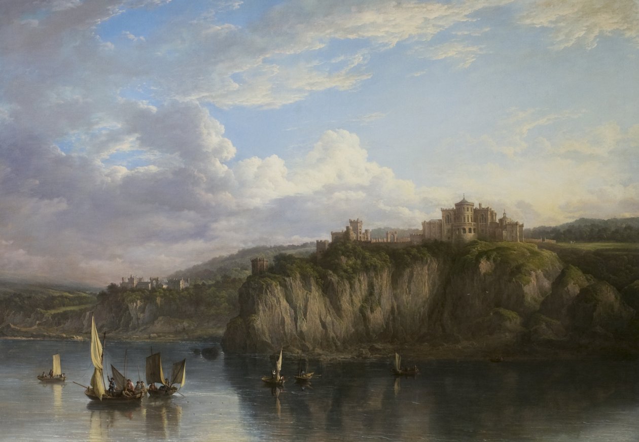 Culzean Castle from the Sea, c.1816 od Alexander Nasmyth