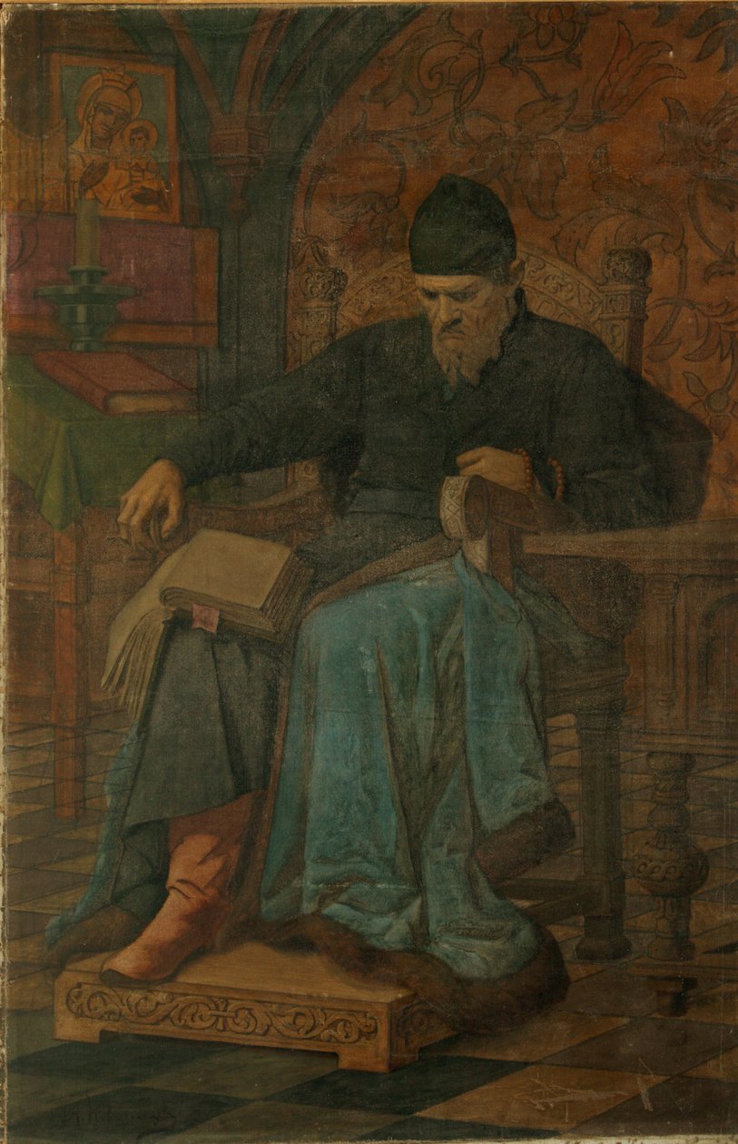 Car Ivan IV. Hrozný od Alexander Nikanorovich Novoskoltsev