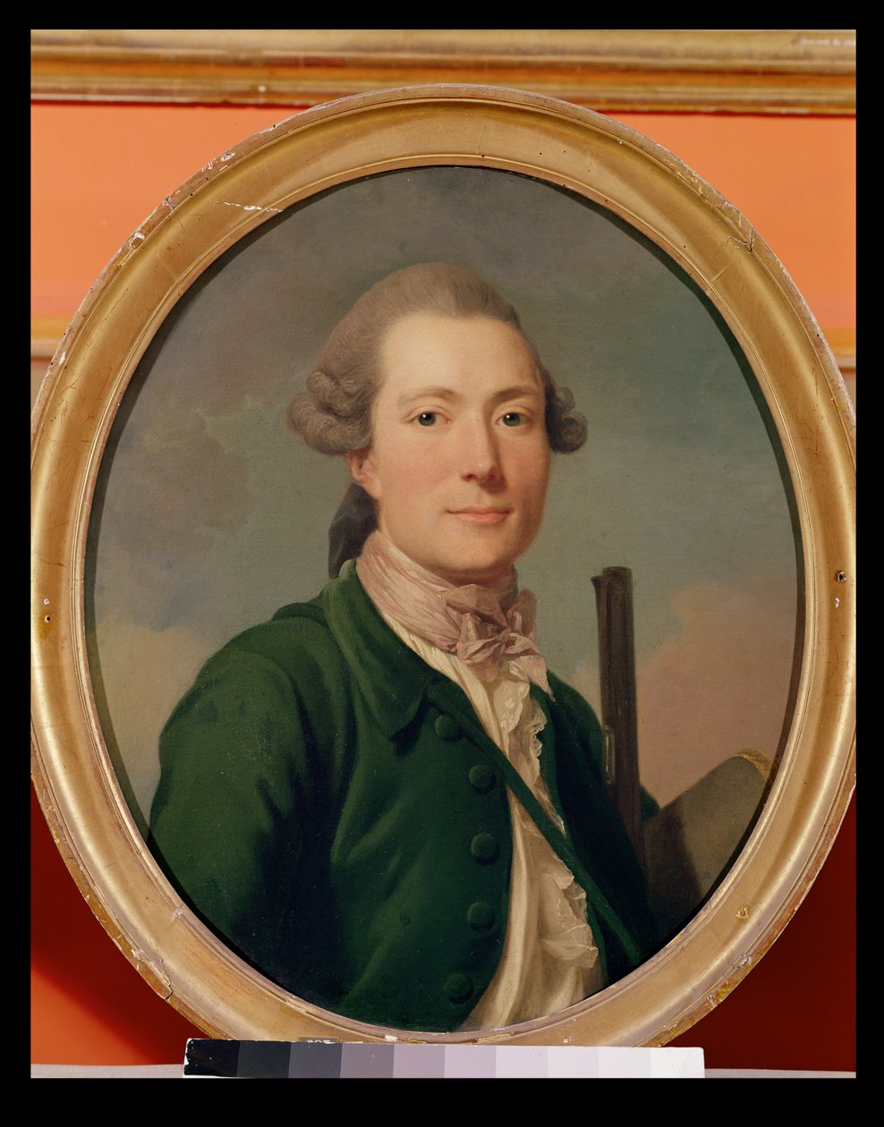Hrabě Pierre-Francois de Cluzel (1734-83) v loveckém oděvu od Alexander Roslin