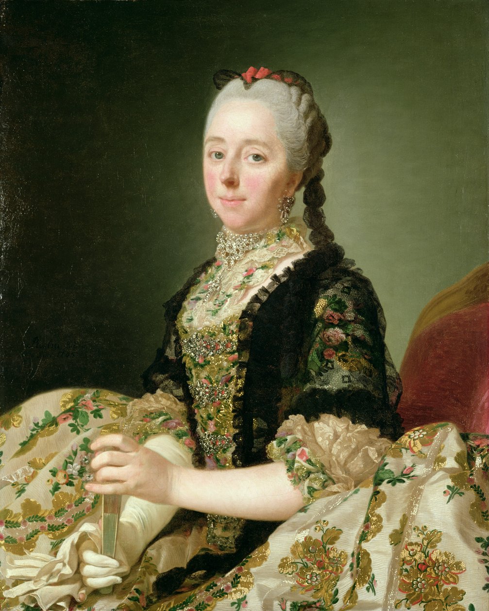 Isabella, hraběnka z Hertfordu, 1765 od Alexander Roslin