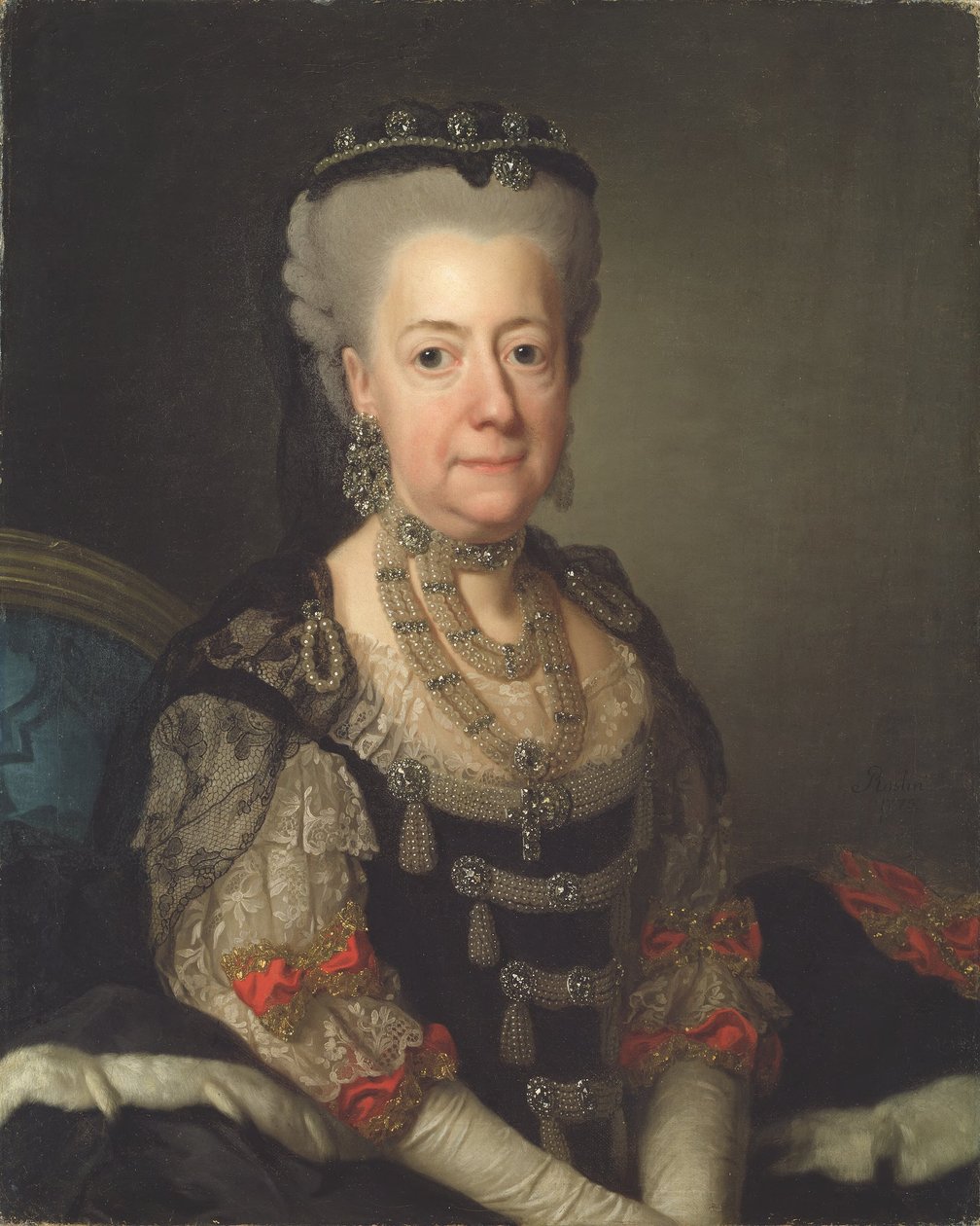 Lovisa Ulrika (1720–1782), švédská královna-vdova od Alexander Roslin