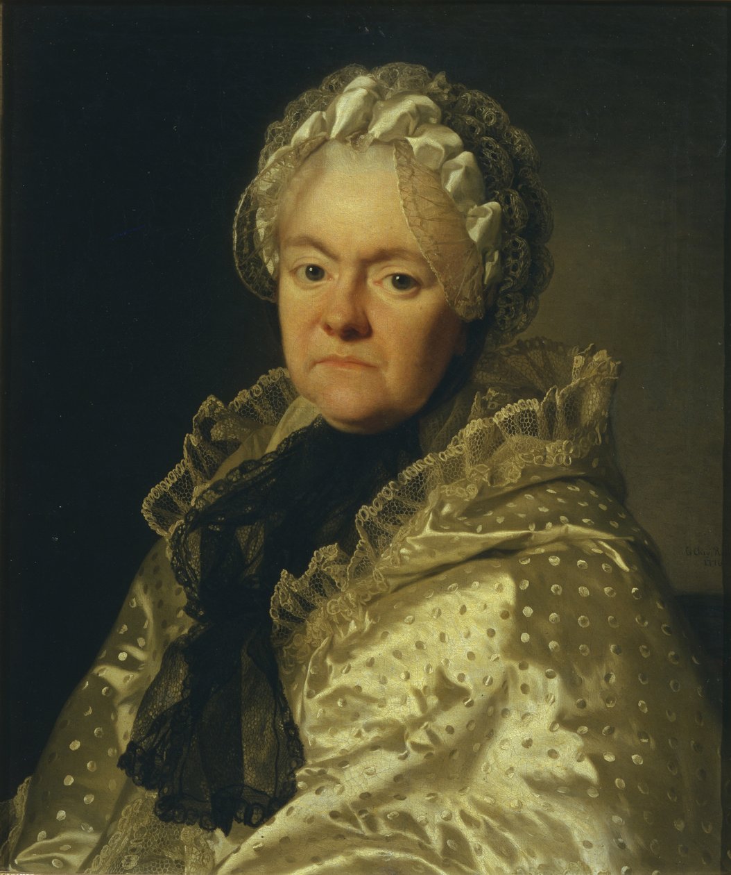 Portrét hraběnky Jekatěriny Andrejevny Černyševové, rozené Ushakové 1715-1779, 1776 od Alexander Roslin