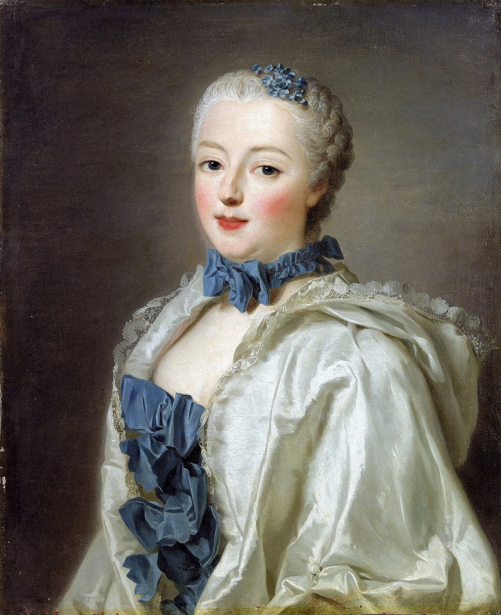 Portrét Farncoise Marguerite de Sévigné, hraběnky z Grignanu (1646-1705) od Alexander Roslin