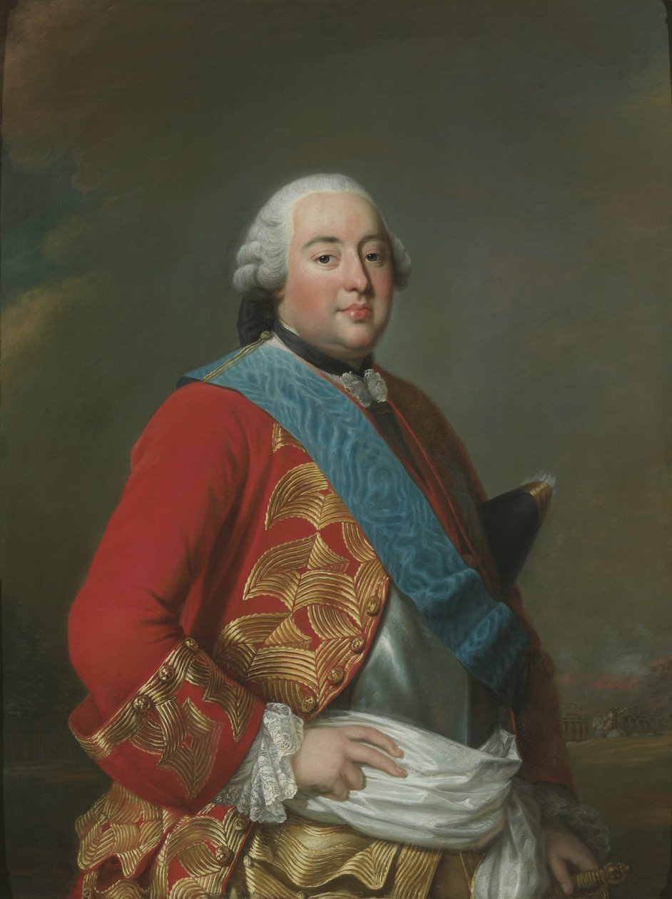 Portrét Ludvíka Filipa I. 1725-1785, Duce de Orléans, cca 1770 od Alexander Roslin