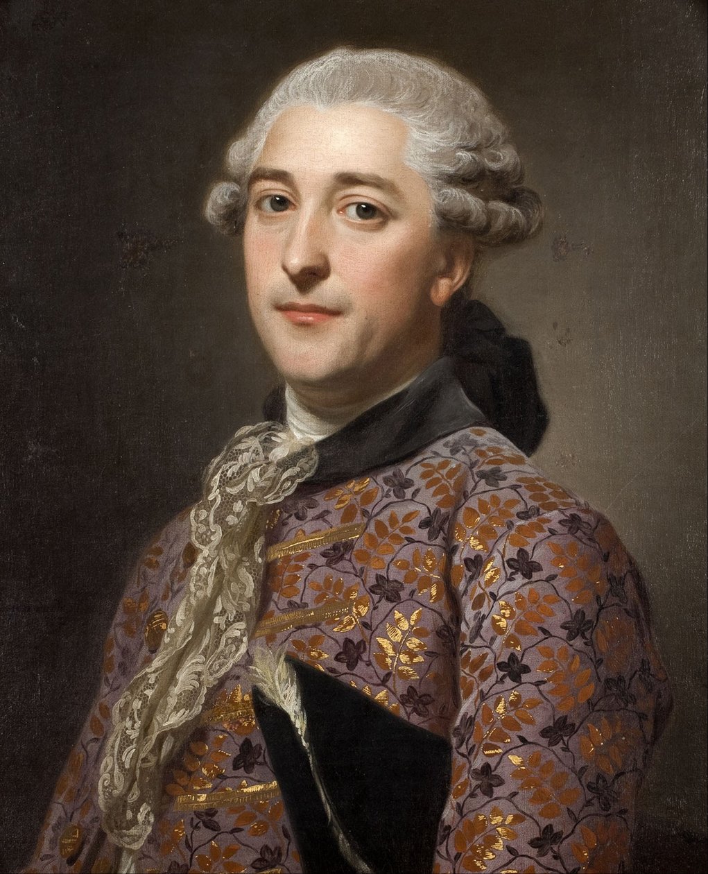 Portrét knížete Vladimíra Borisoviče Golitsyna 1731-1799, 1762 od Alexander Roslin