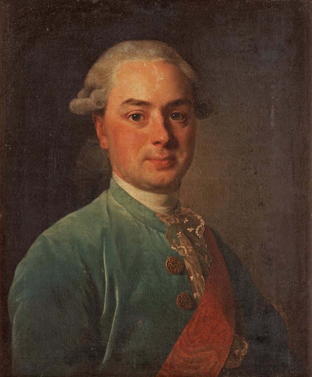 Portrét hraběte Ivana Ivanoviče Šuvalova 1727-1797, 1776 od Alexander Roslin