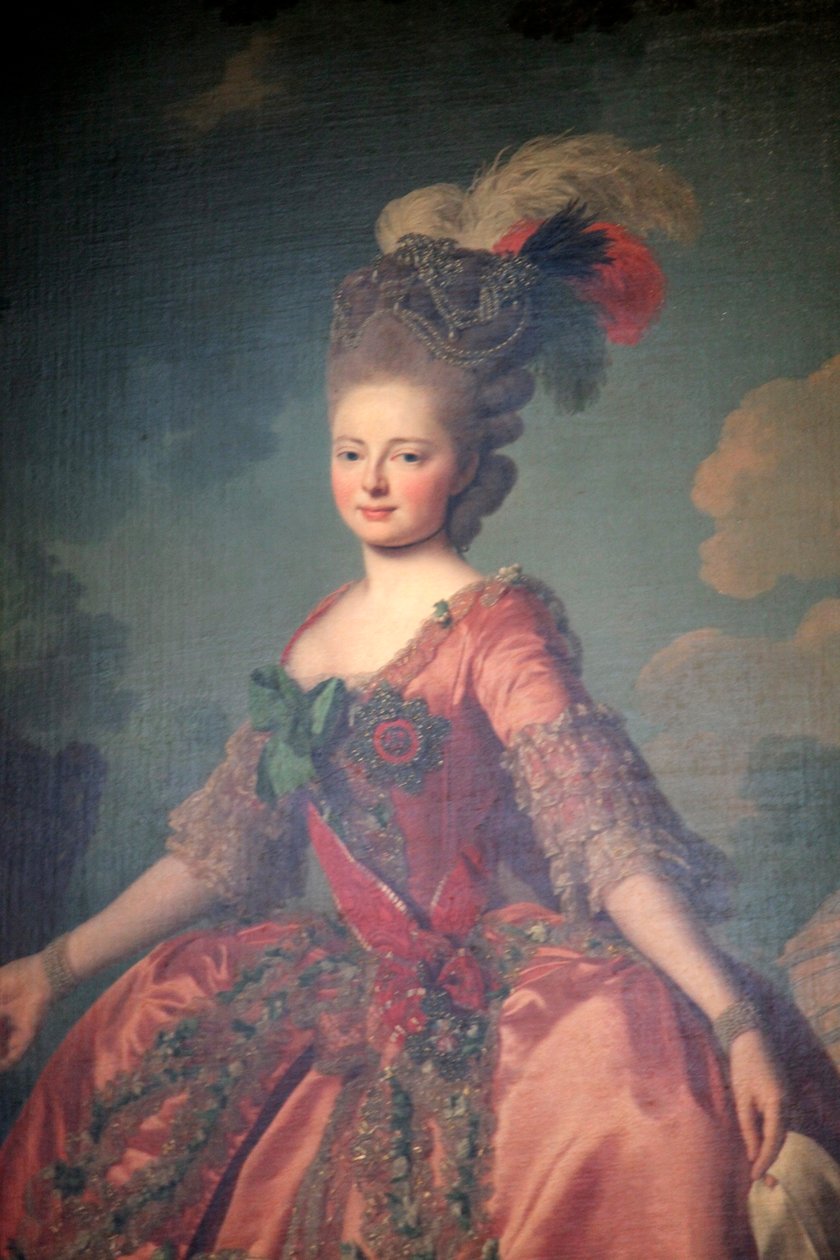 „Portrét velkovévodkyně Marie Fjodorovny“, 1777. od Alexander Roslin