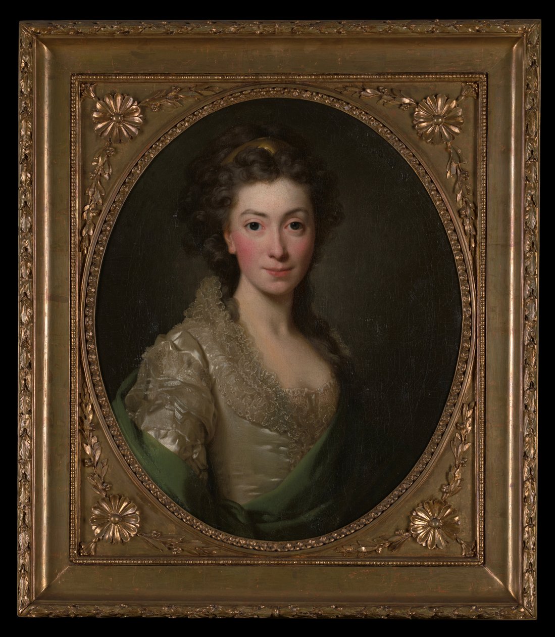 Portrét Izabely Czartoryské, rozené Flemingové (1746-1835) od Alexander Roslin