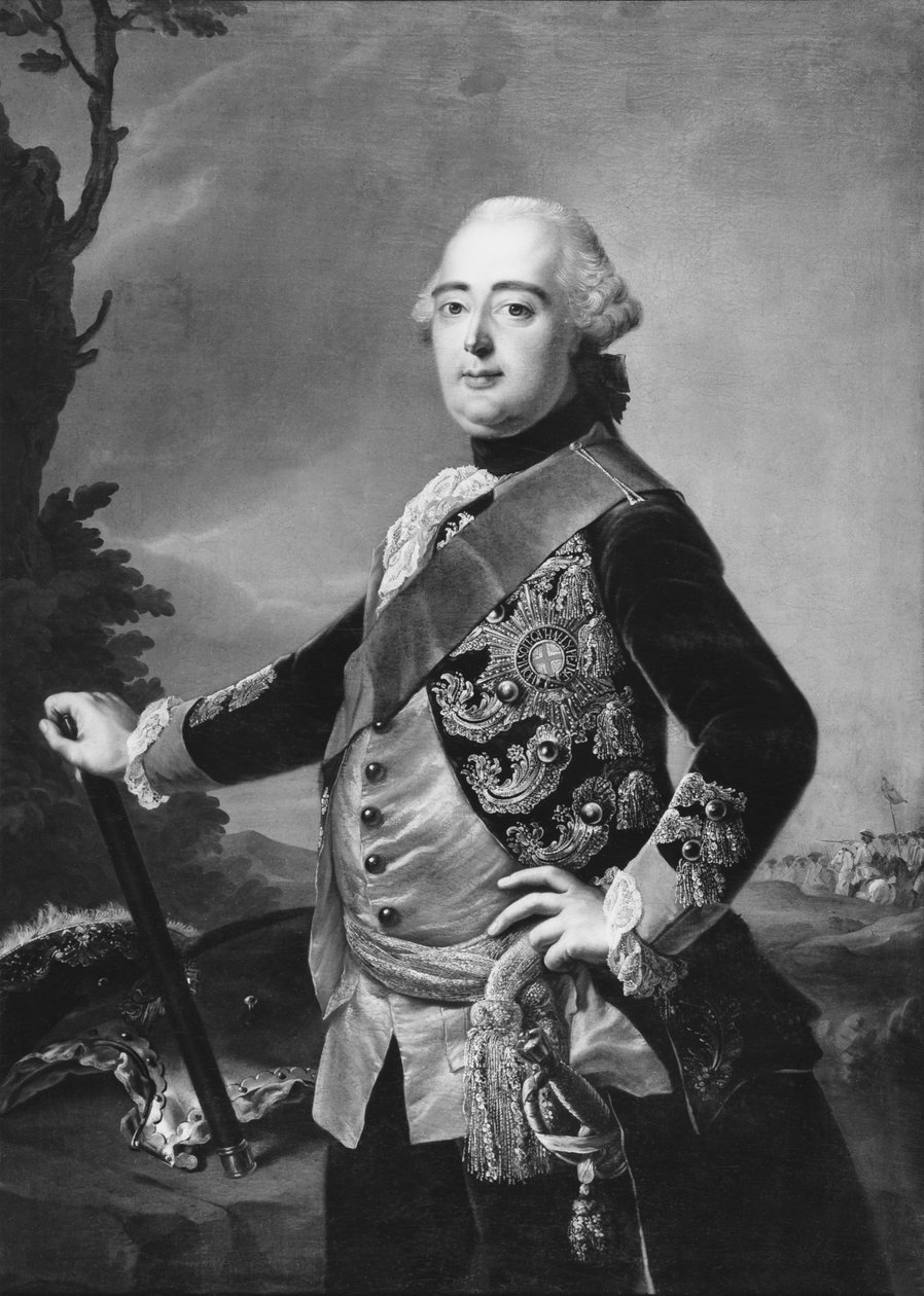 Princ kurfiřt Frederic II z Hessen-Kassel, kolem roku 1785 od Alexander Roslin