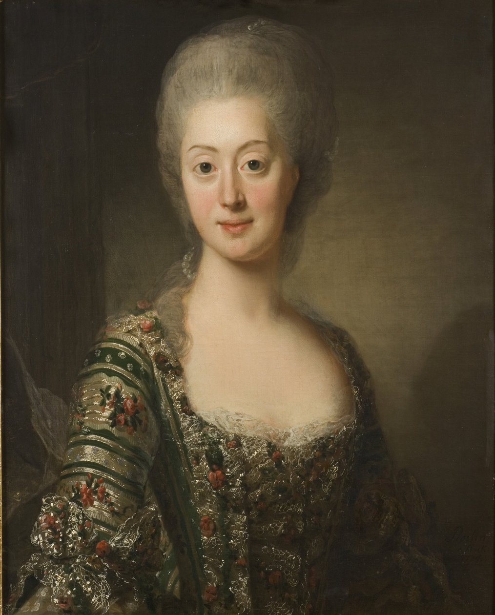 Žofie Magdalena, královna švédská od Alexander Roslin