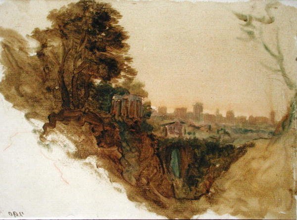 Tivoli (akvarel na papíře) od Alexander Runciman
