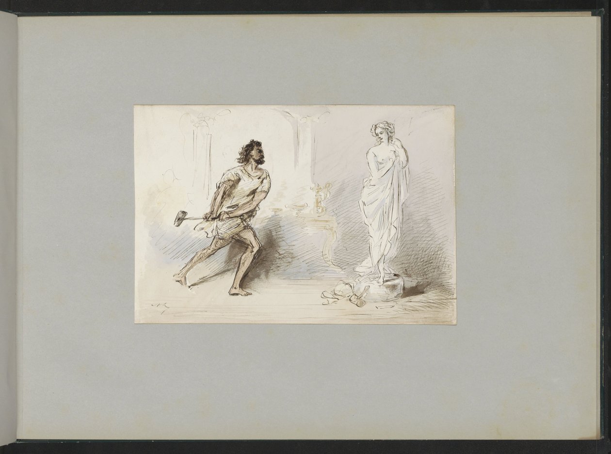 Pygmalionova Galatea od Alexander Ver Huell