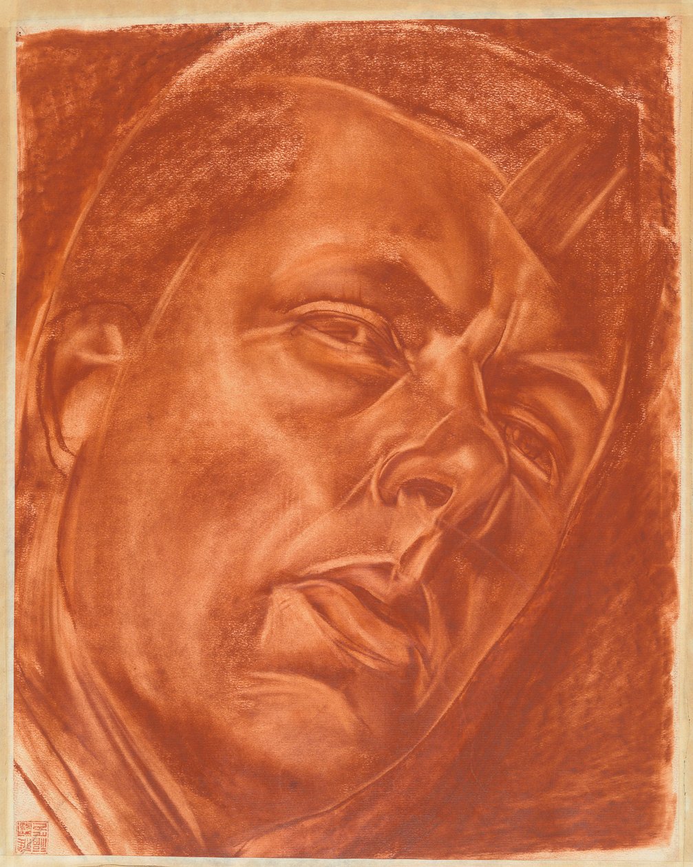 Portrét Borise Grigorjeva 1886-1939, 1922. od Alexander Yevgenyevich Yakovlev