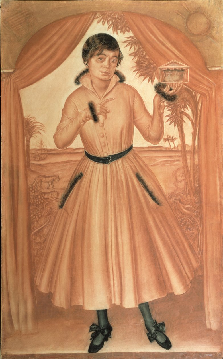 Portrét manželky umělce, c. 1917 od Alexander Yevgenyevich Yakovlev