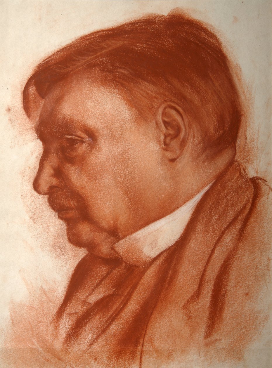 Portrét skladatele Alexandra Glazunova