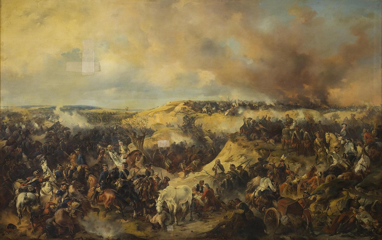Bitva u Kunersdorfu 12. srpna 1759 1848 od Alexander von Kotzebue