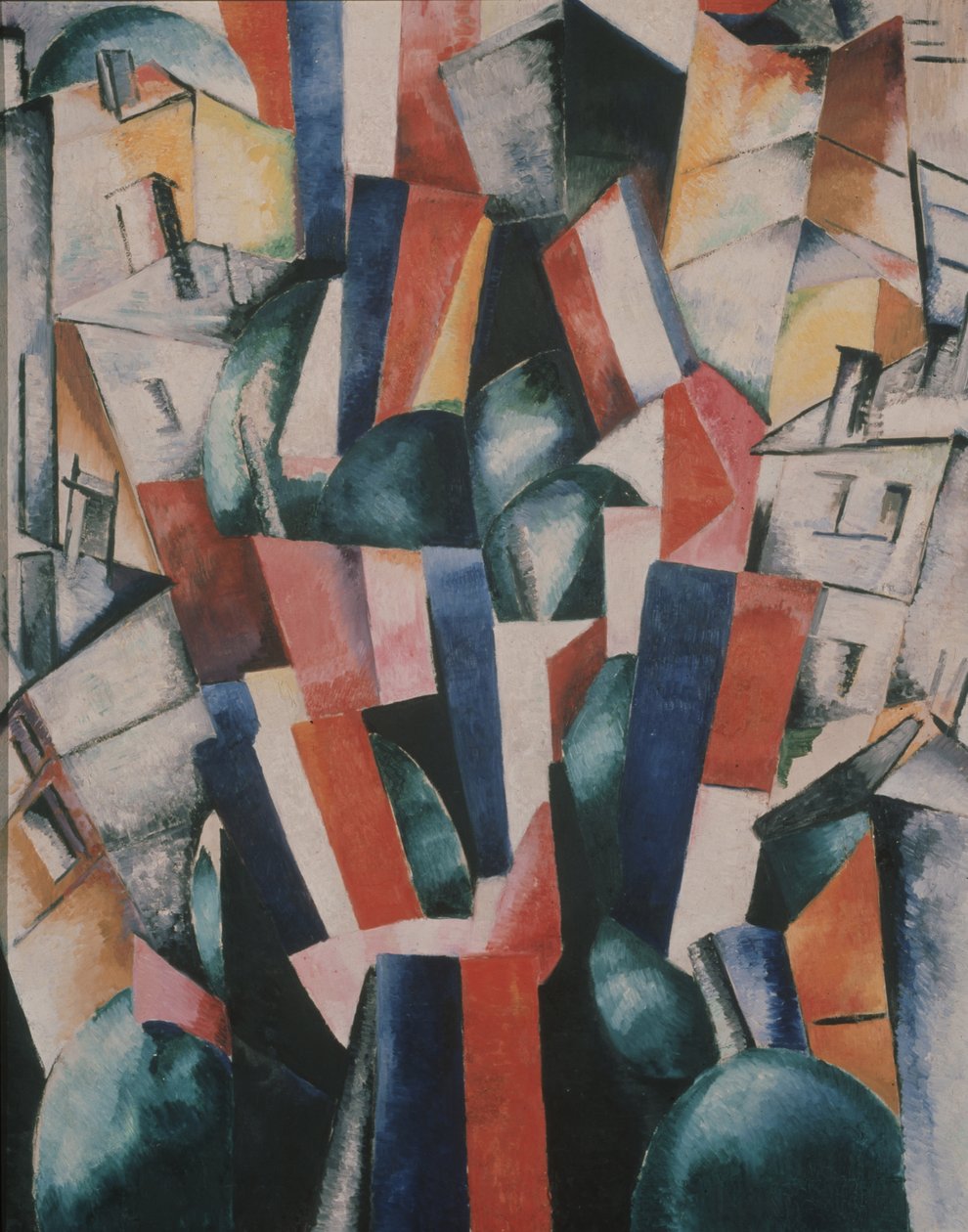 Město, 1913 od Alexandra Alexandrowna Exter