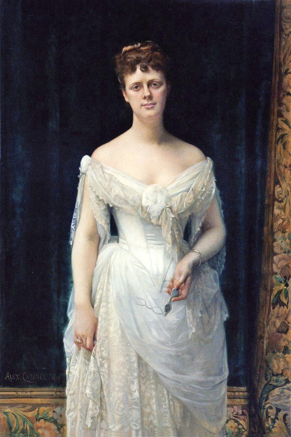 Mary Frick Garrett od Alexandre Cabanel