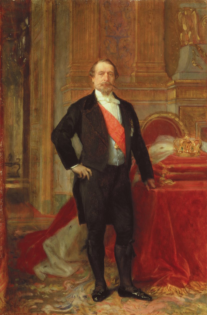 Napoleon III, kolem roku 1865 od Alexandre Cabanel