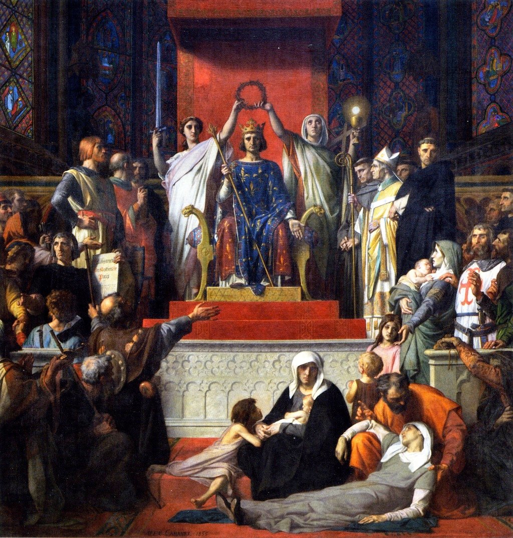 Glorifikace St. Louis od Alexandre Cabanel