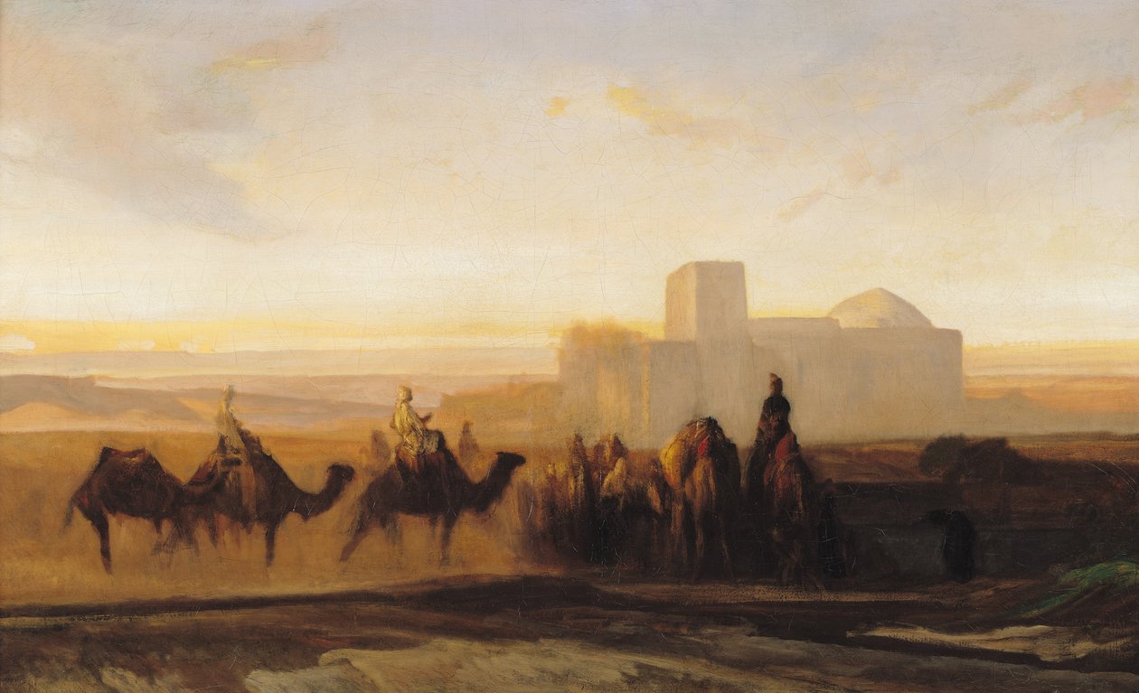 Karavana od Alexandre Gabriel Decamps