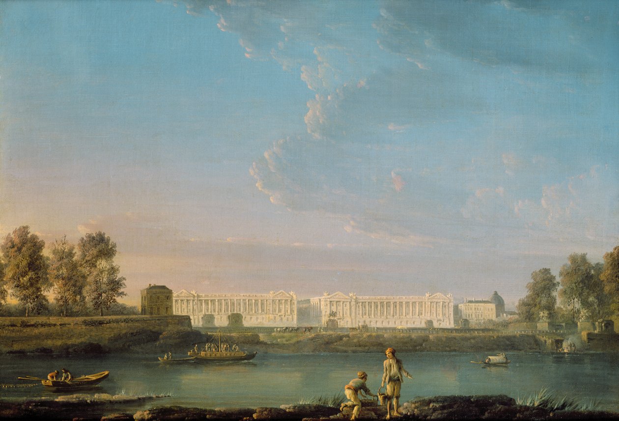 Místo Ludvíka XV., kolem roku 1779 od Alexandre Jean Noel