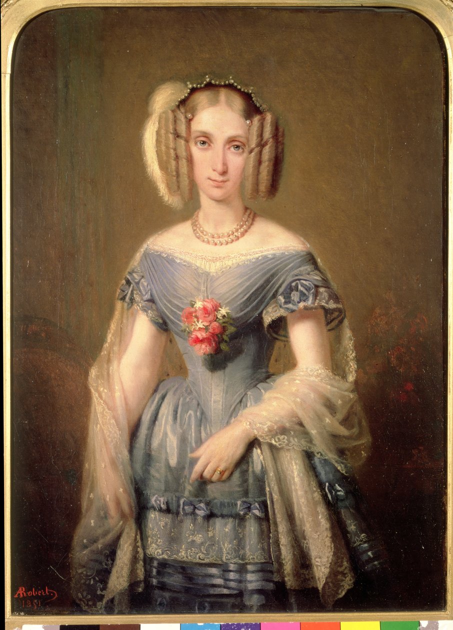 Louise-Marie Orleánská (1812-50) od Alexandre Robert