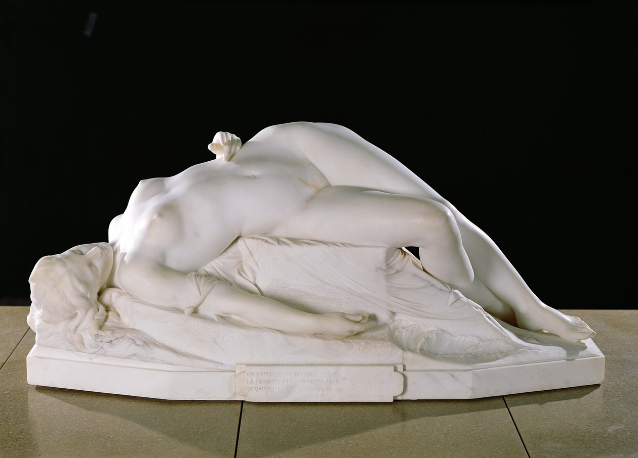 Mladá dívka z Tarenta, 1871 (mramor) od Alexandre Schoenewerk