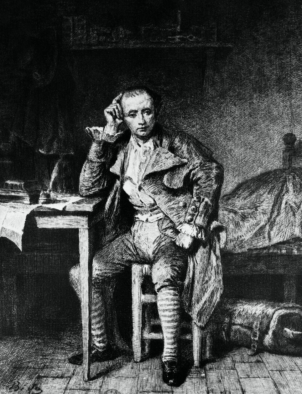 Portrét Andre Marie Cheniera (Istanbul od Alexandre Bida