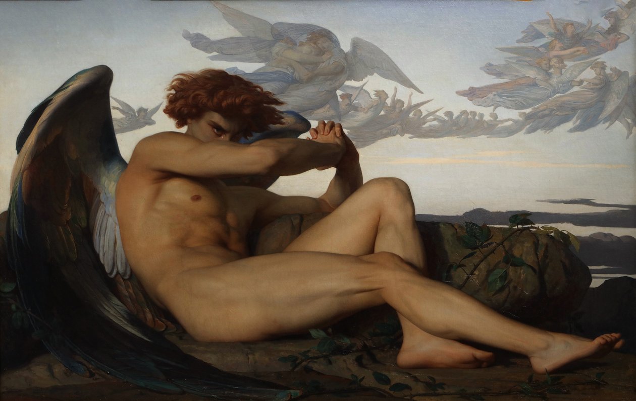 Padlý anděl, 1847. od Alexandre Cabanel