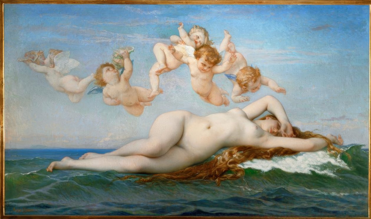 Zrození Venuše od Alexandre Cabanel