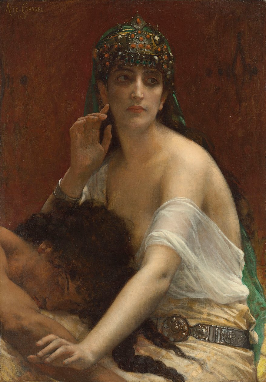 Samson a Dalila od Alexandre Cabanel