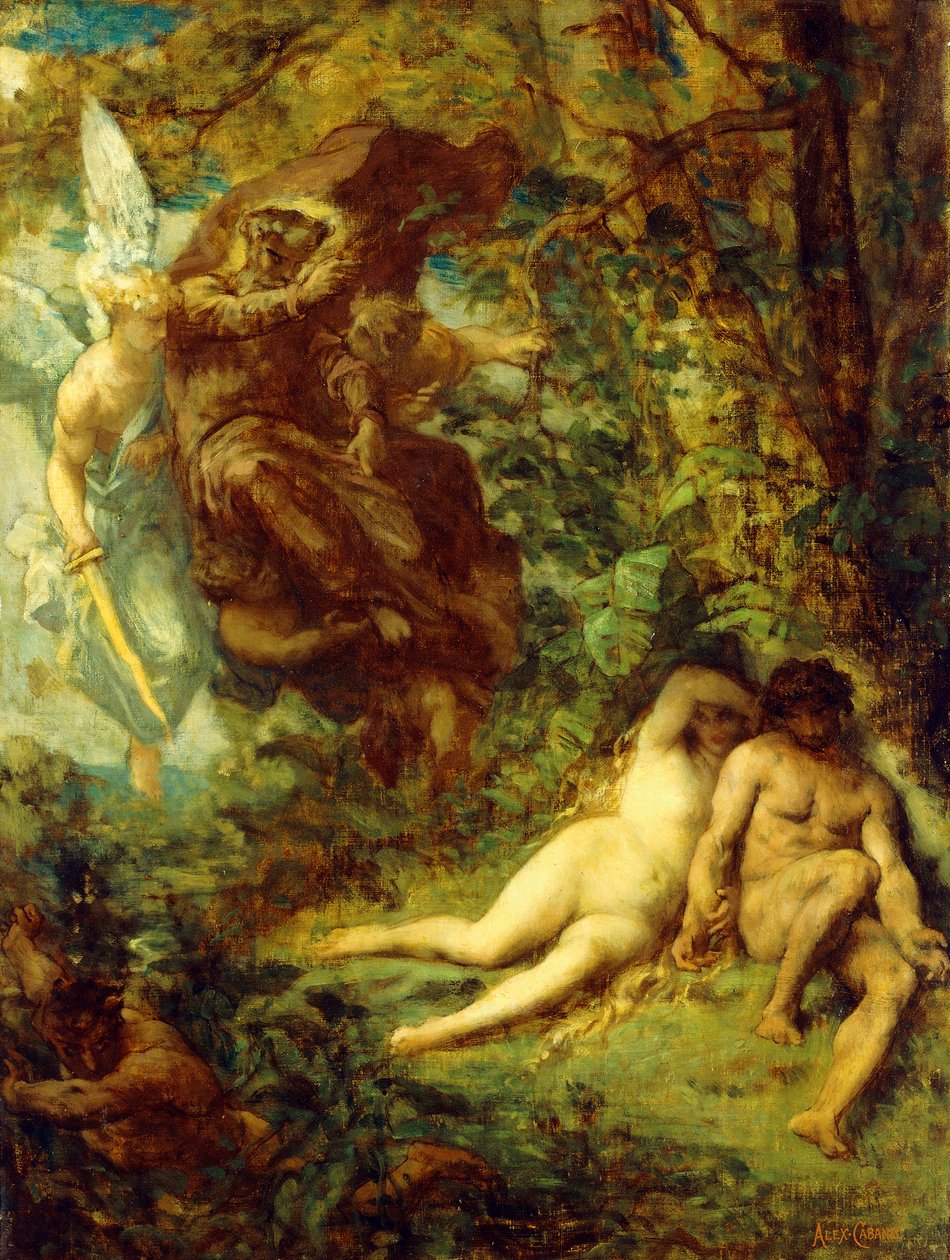 Studie pro ztracený ráj, od Alexandre Cabanel