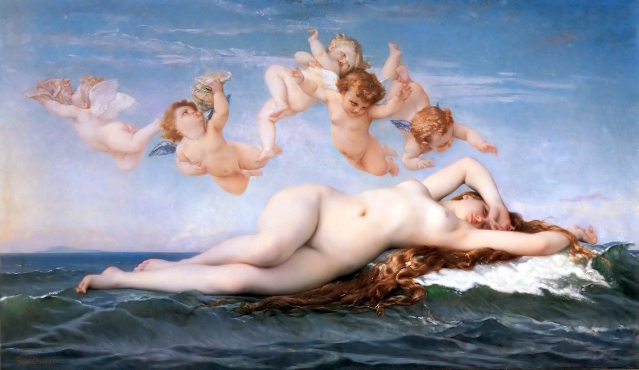 Zrození Venuše od Alexandre Cabanel