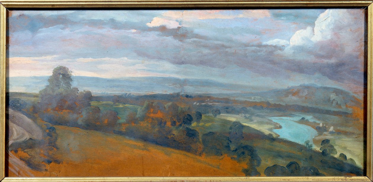 Krajinná scenérie. Obraz Francoise Desportese (1661-1743) od Alexandre Francois Desportes