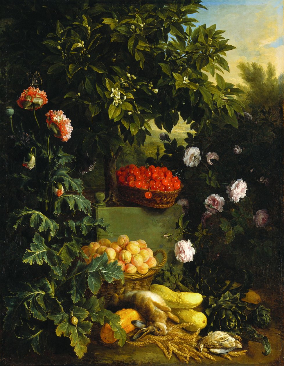 Léto od Alexandre Francois Desportes