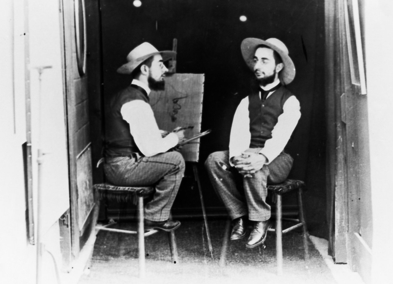 Francouzský malíř Henri de Toulouse Lautrec (Albi od Nicolas Toussaint Charlet