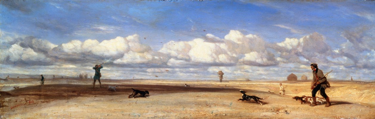 Lovci kachen, 1843. od Alexandre Gabriel Decamps